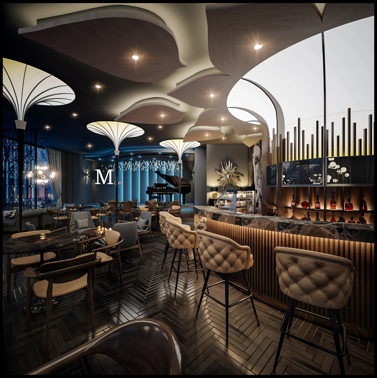 Thiết kế Quán Coffe